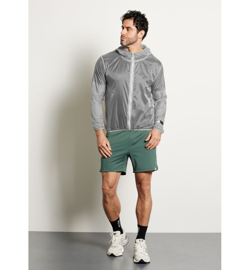 JAQUETA MASCULINA CORTA VENTO PACE CINZA