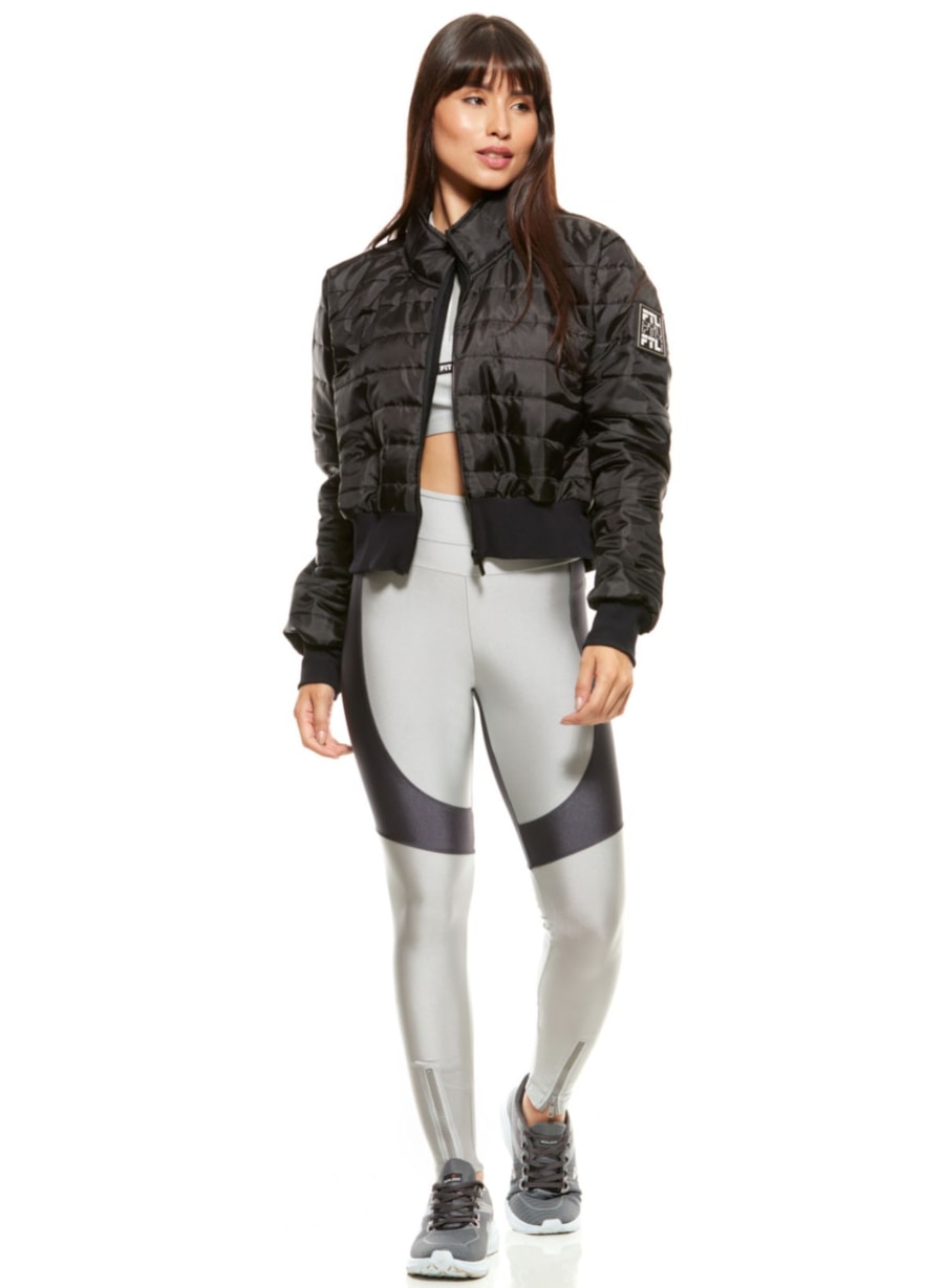 JAQUETA PUFFER PRETA
