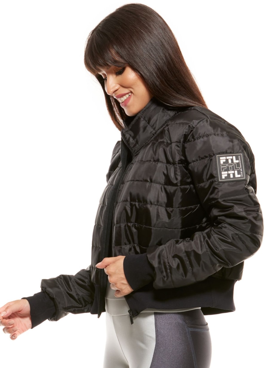 JAQUETA PUFFER PRETA