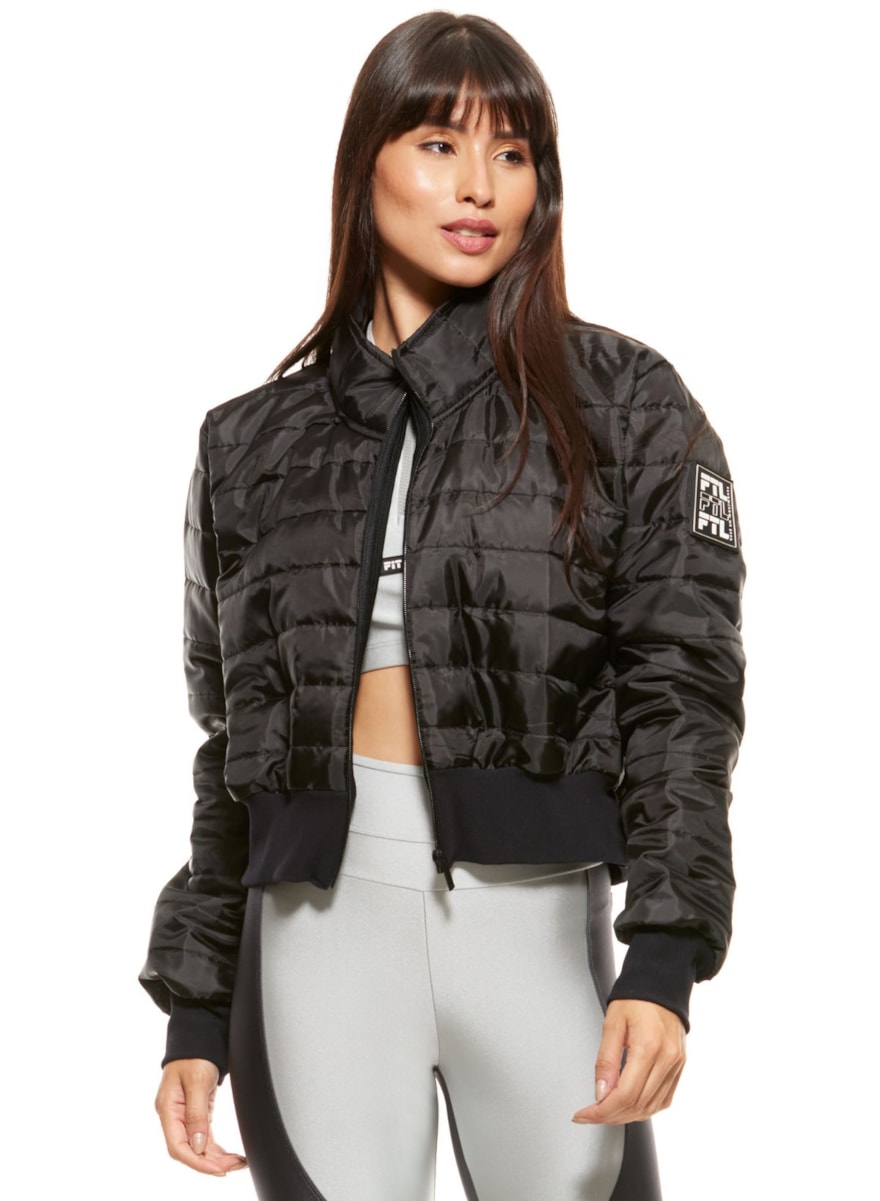 JAQUETA PUFFER PRETA