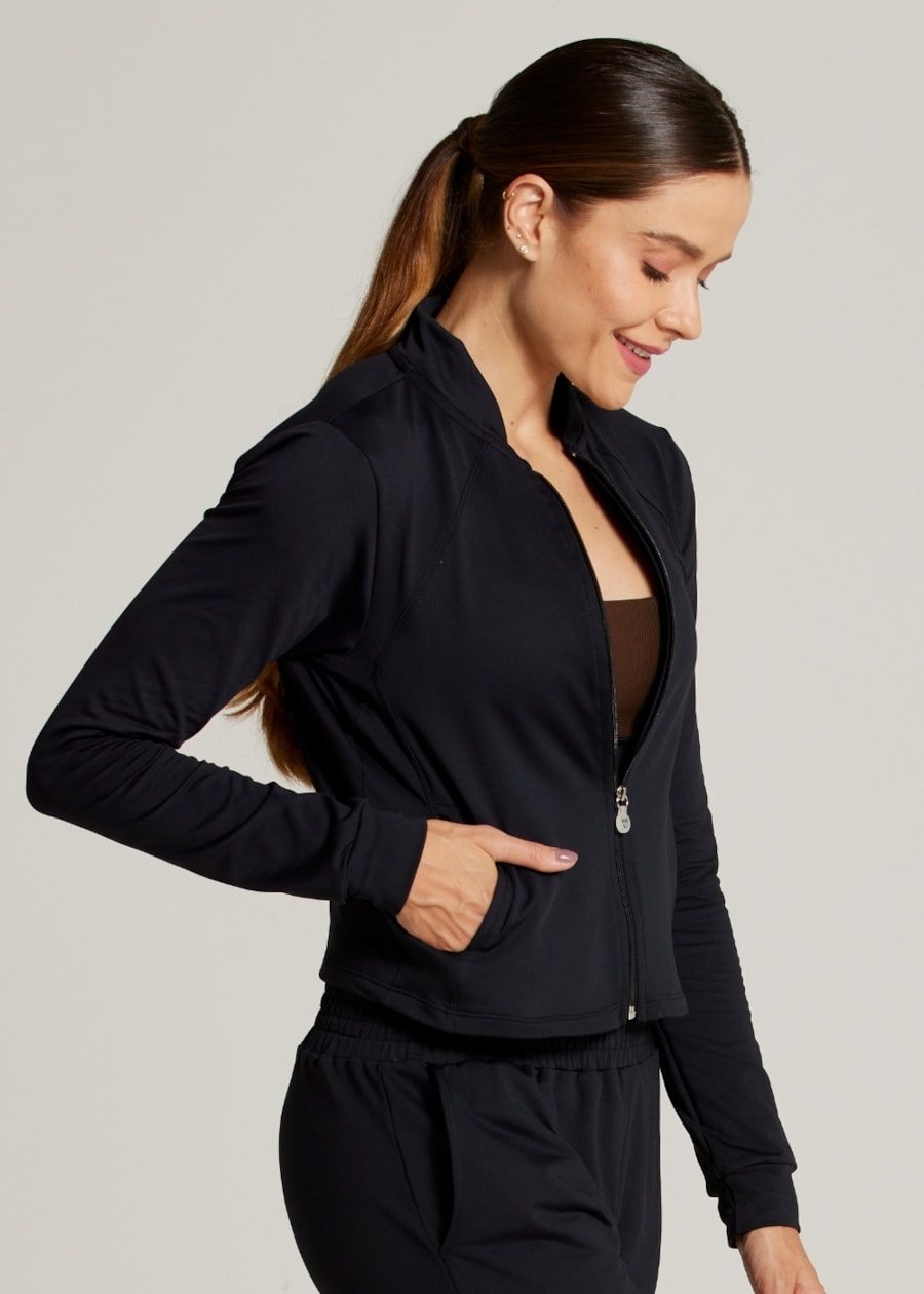 JAQUETA SLIM ALWAYS - PRETO