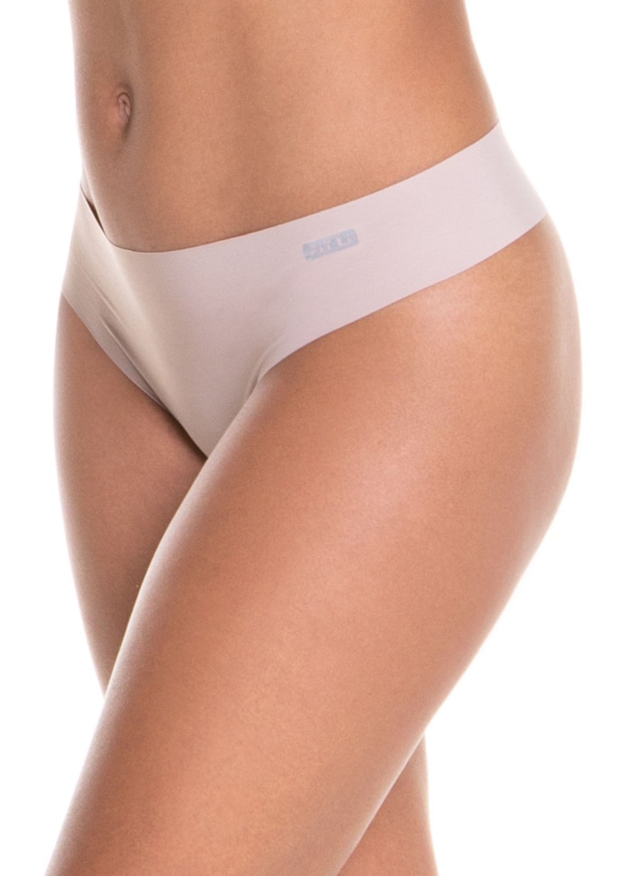 KIT c/ 2 Calcinhas sem Costura - BEGE / PRETO