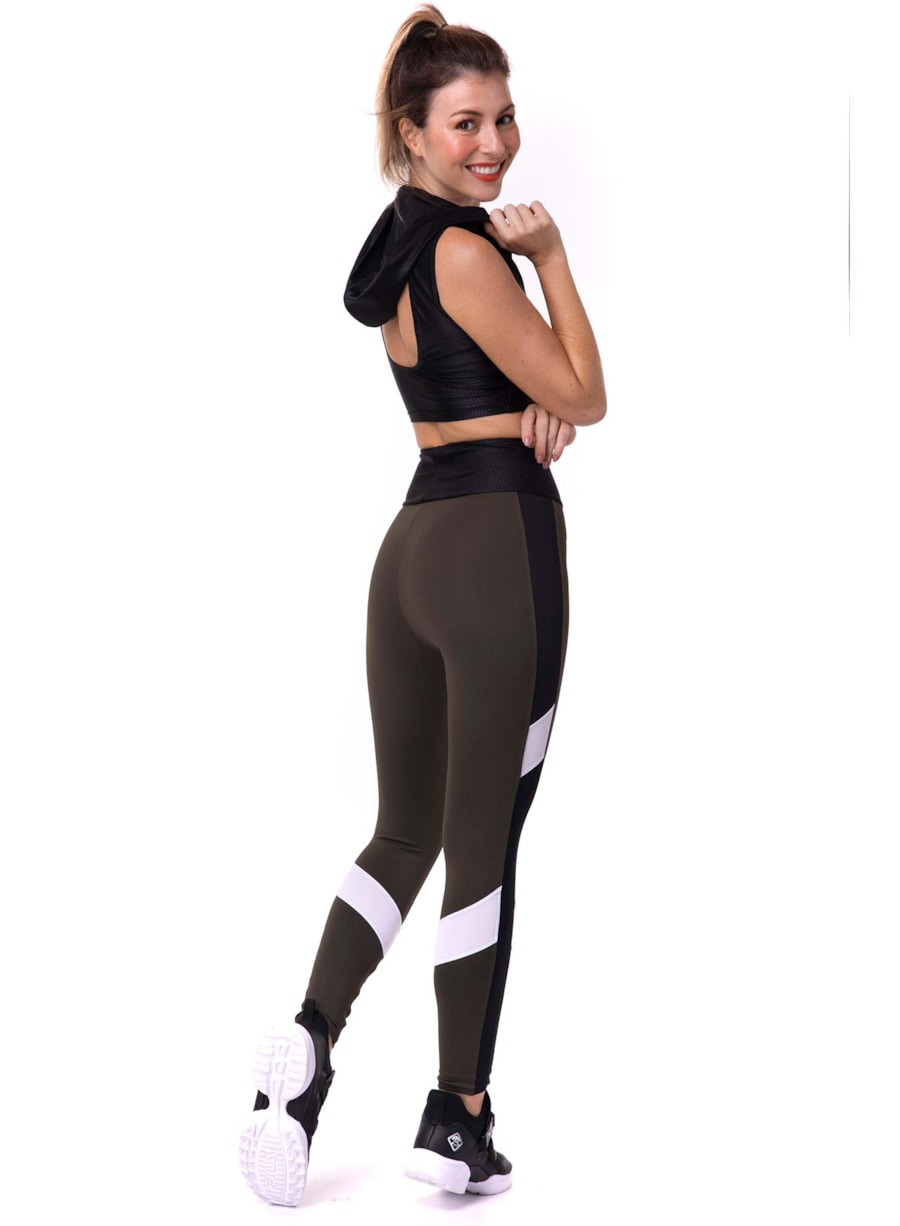 LEGGING 7/8 BOXER VERDE MUSGO ESCURO