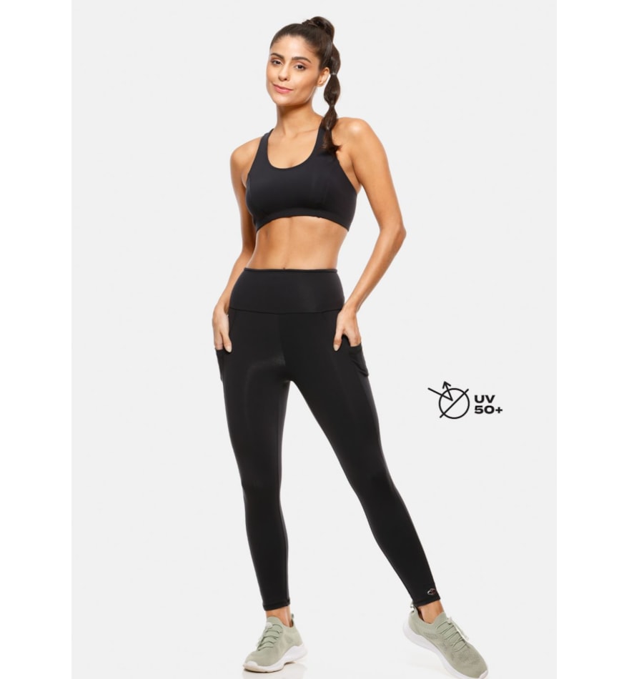 LEGGING 7/8 COM BOLSO PRETO LEGGING 7/8 COM BOLSO PRETO