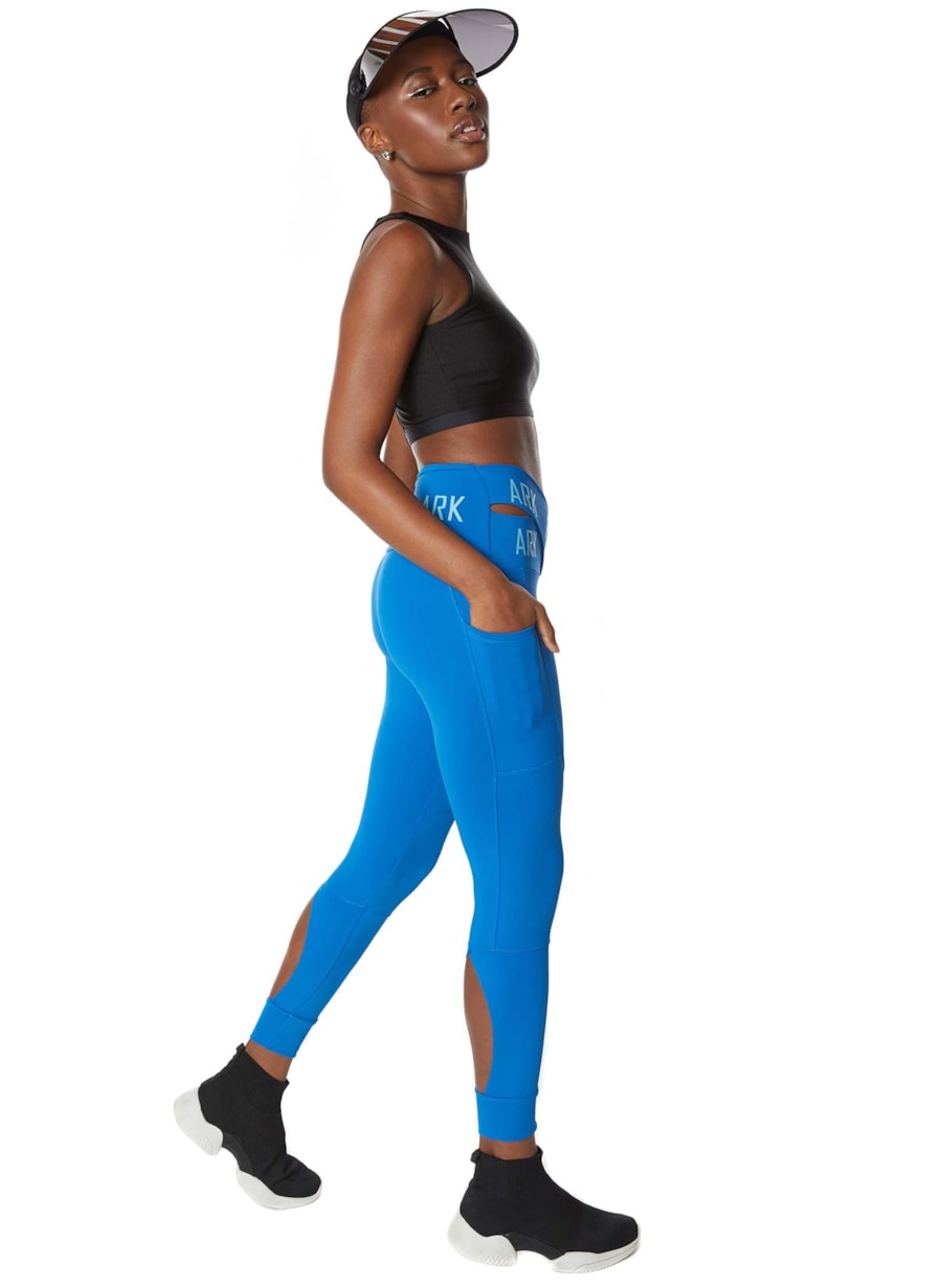 LEGGING 7/8 GADA AZUL GEL