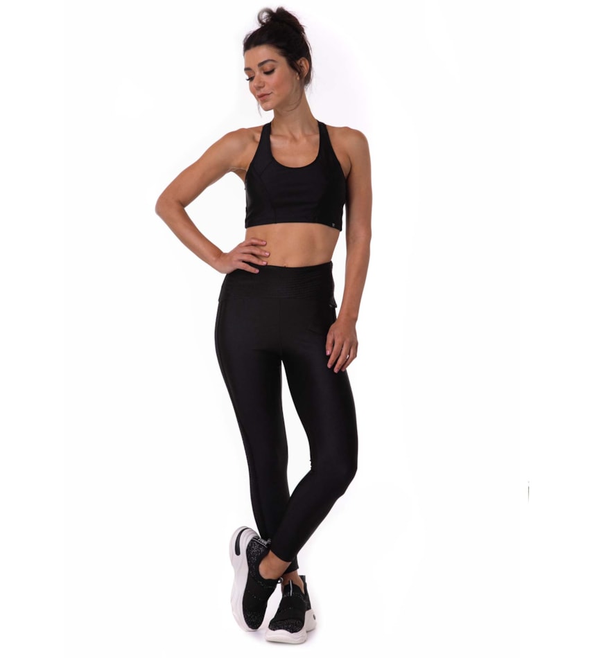 LEGGING 7/8 GYM PRETO