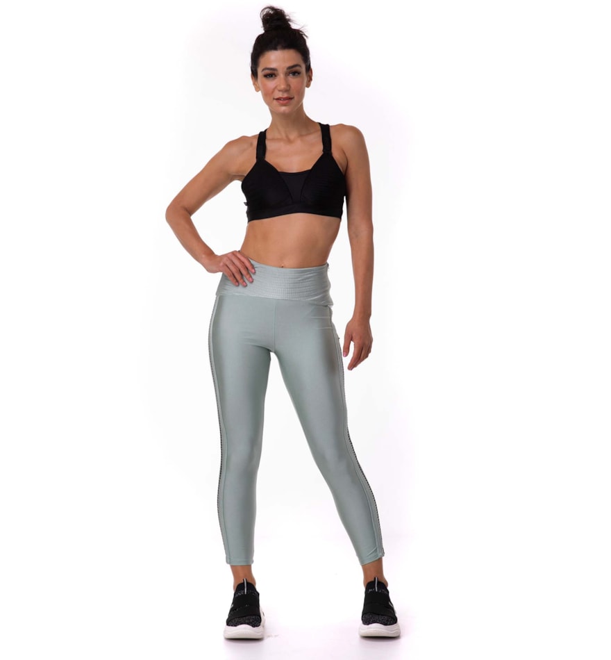 LEGGING 7/8 GYM VERDE OLIVA CLARO