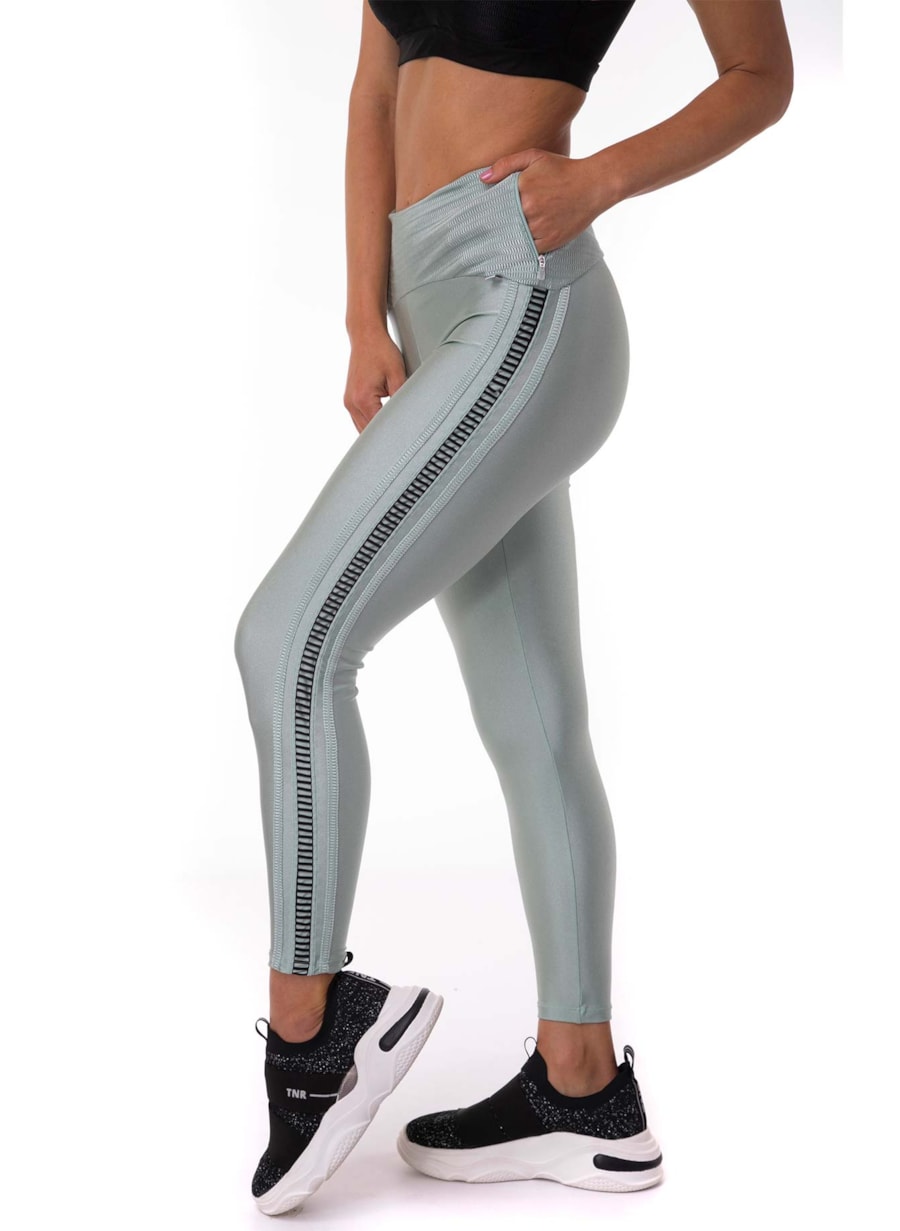 LEGGING 7/8 GYM VERDE OLIVA CLARO