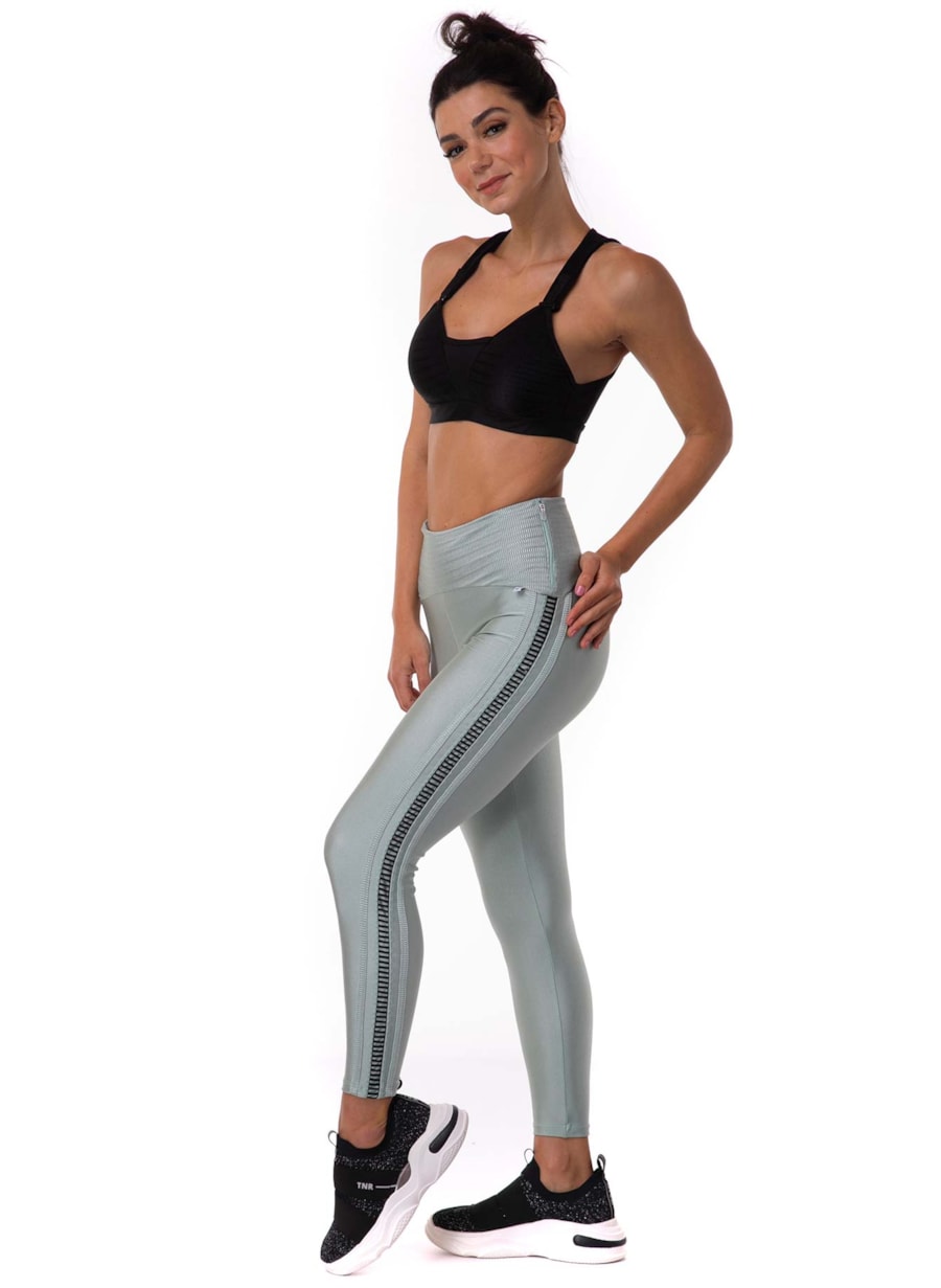 LEGGING 7/8 GYM VERDE OLIVA CLARO