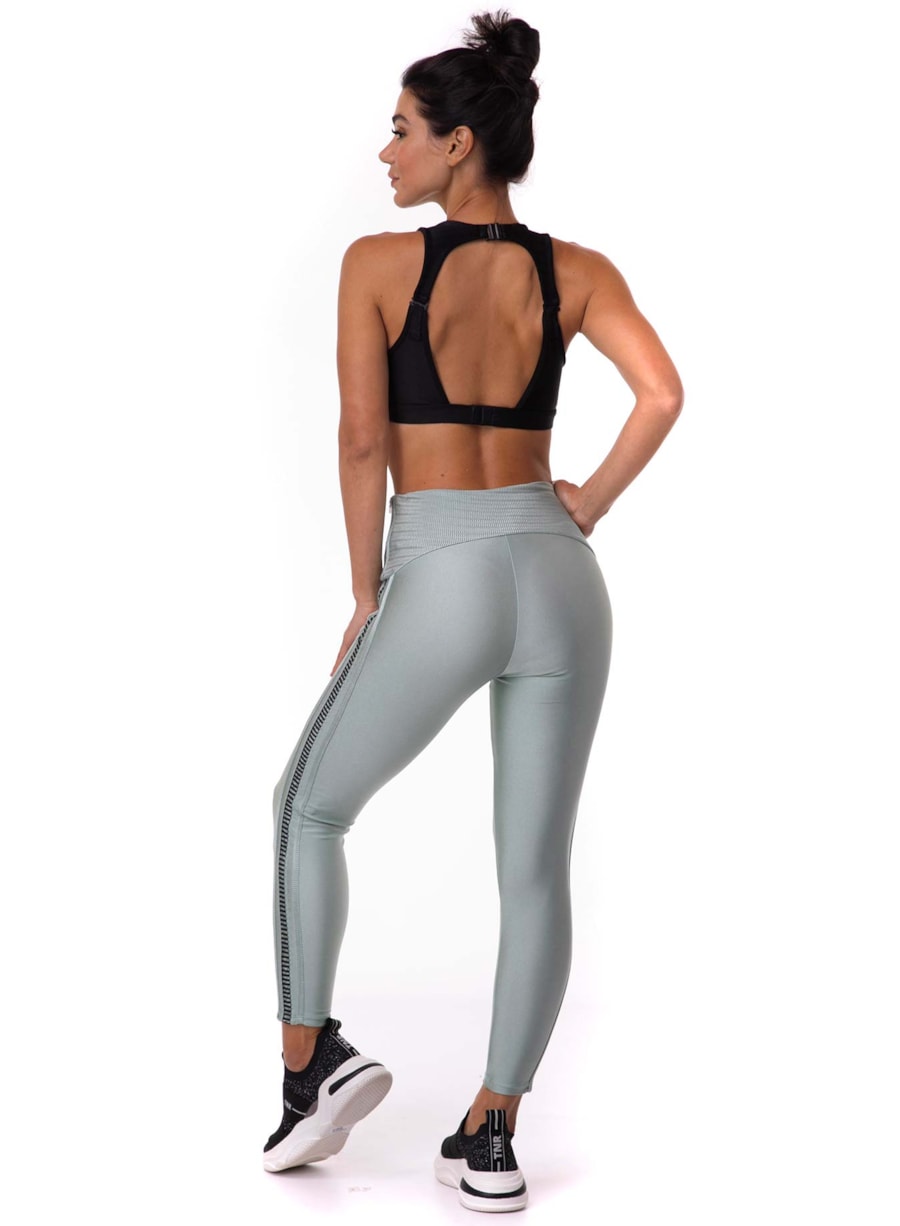 LEGGING 7/8 GYM VERDE OLIVA CLARO