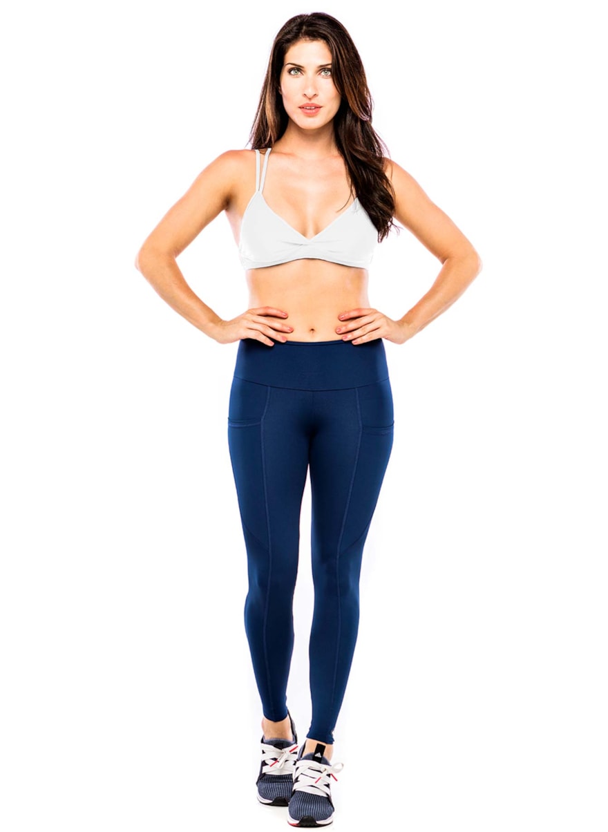 LEGGING 7/8 MAX AZUL