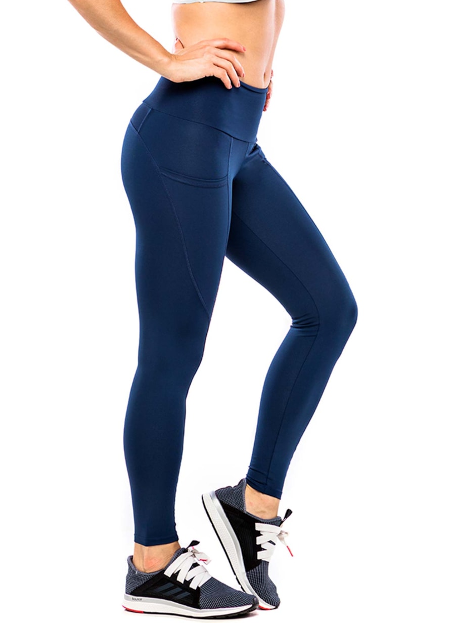 LEGGING 7/8 MAX AZUL