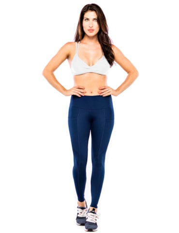 LEGGING 7/8 MAX AZUL