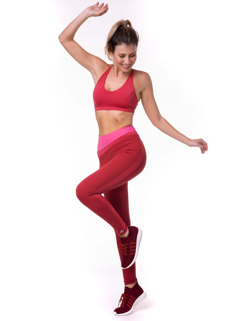 LEGGING ACTIVE CEREJA
