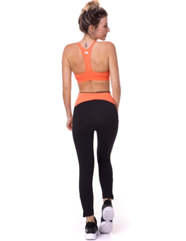 LEGGING ACTIVE COM ZÍPER PRETO LEGGING ACTIVE COM ZÍPER PRETO