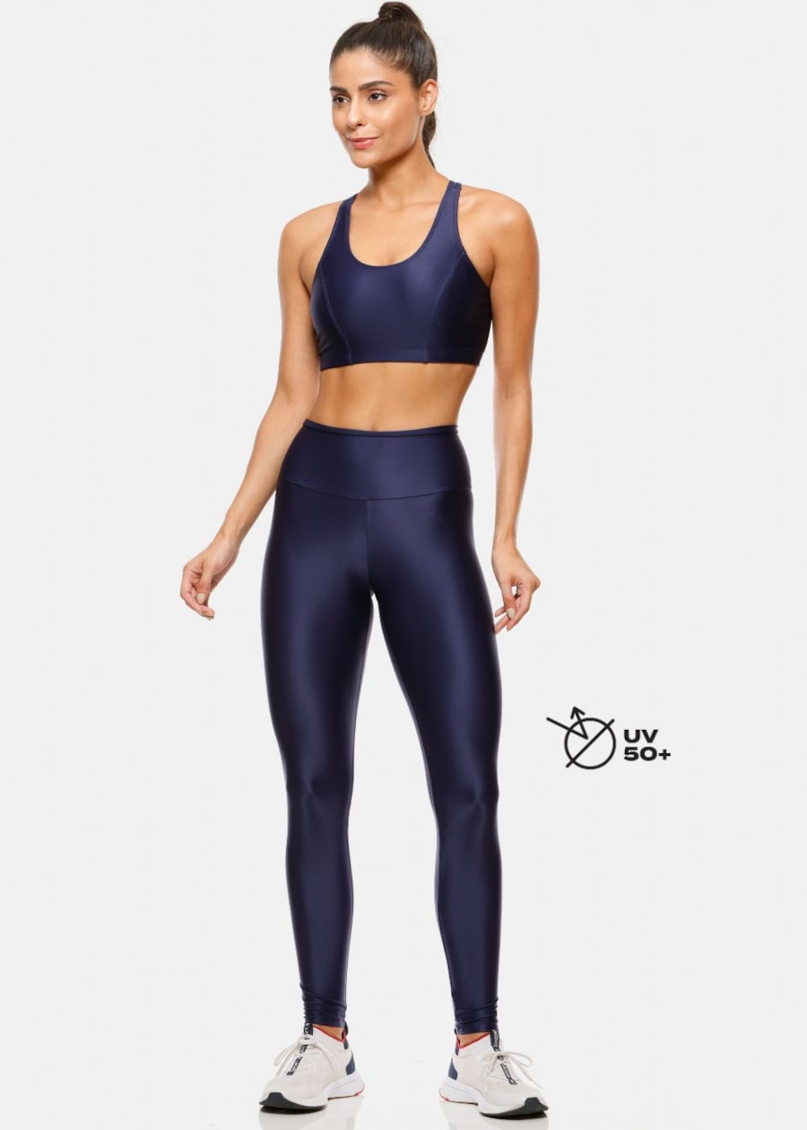 LEGGING ATLETIKA  CÓS ALTO AZUL MARINHO