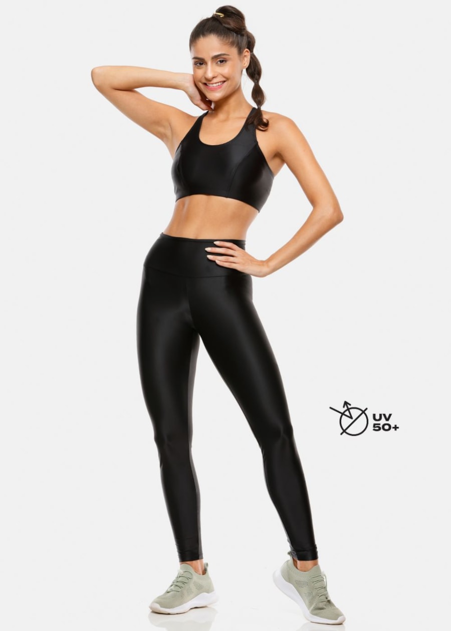 LEGGING ATLETIKA CÓS ALTO PRETO