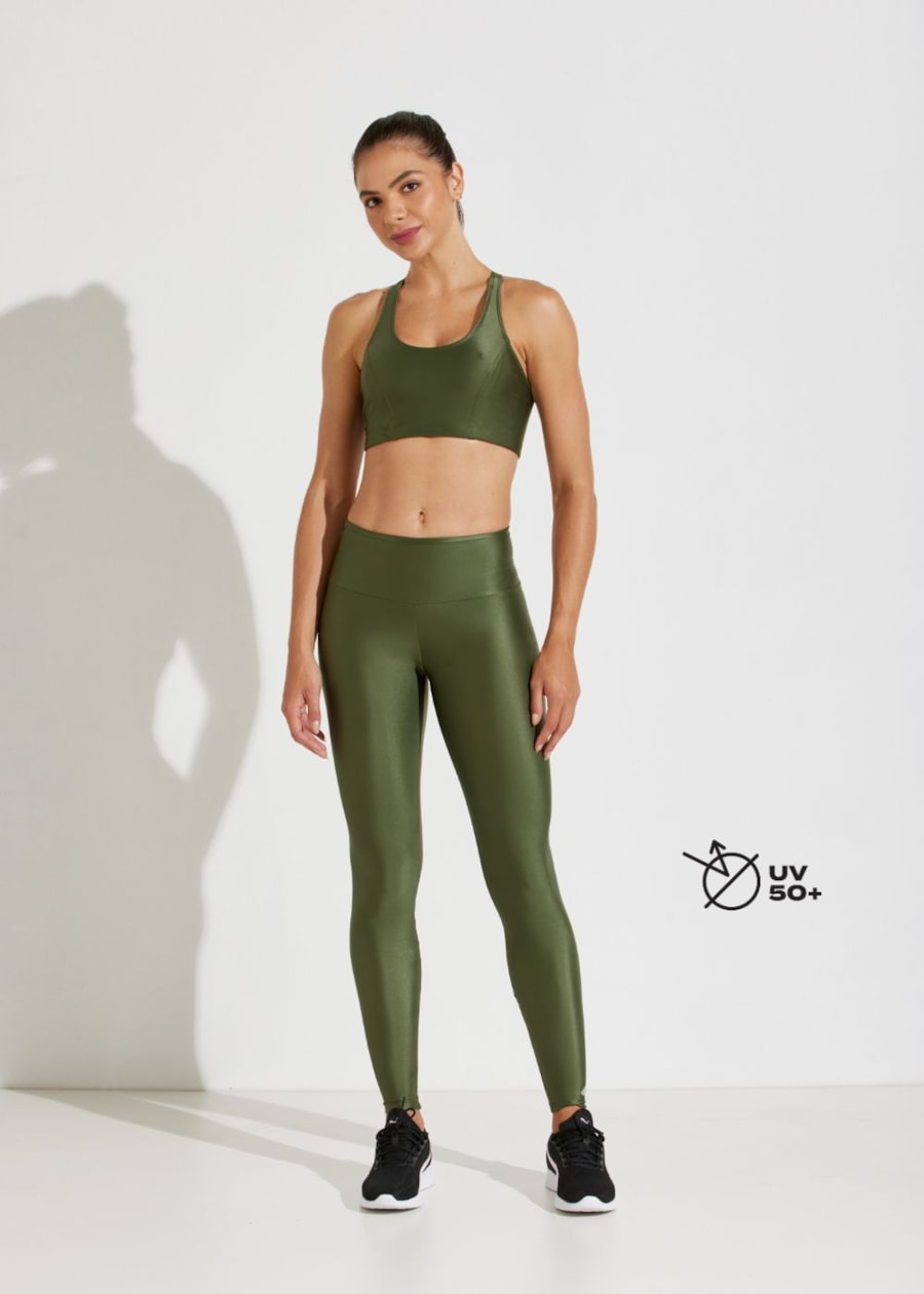 LEGGING ATLETIKA CÓS ALTO VERDE MILITAR