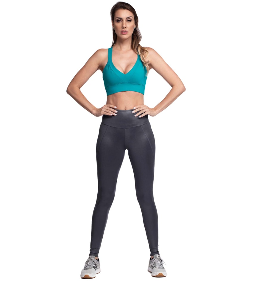 LEGGING BASIC UP CINZA ESCURO