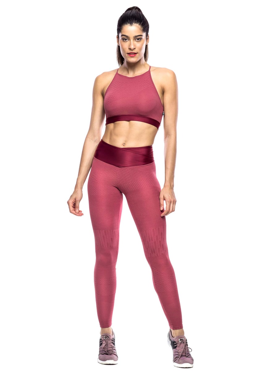 LEGGING BEAT TERRACOTA