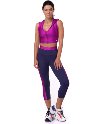 LEGGING CAPRI BOXER AZUL MARINHO LEGGING CAPRI BOXER AZUL MARINHO
