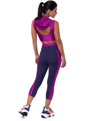 LEGGING CAPRI BOXER AZUL MARINHO LEGGING CAPRI BOXER AZUL MARINHO