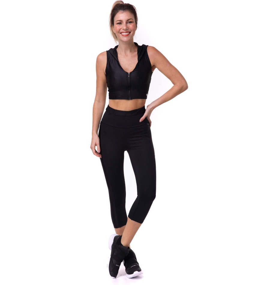 LEGGING CAPRI BOXER PRETO LEGGING CAPRI BOXER PRETO
