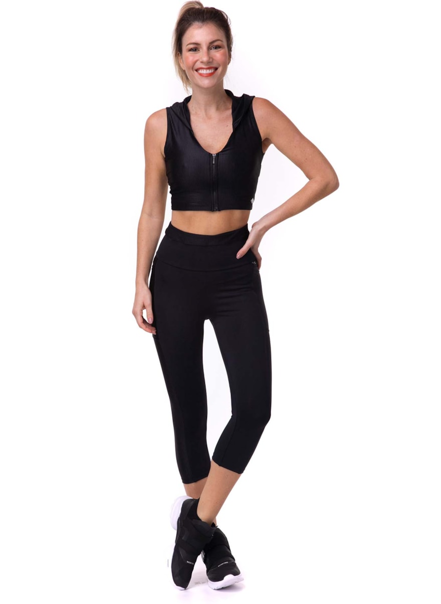 LEGGING CAPRI BOXER PRETO LEGGING CAPRI BOXER PRETO