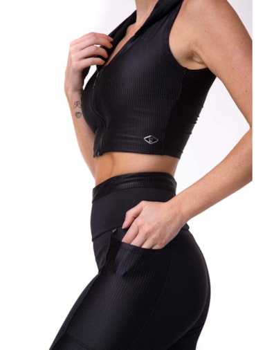 LEGGING CAPRI BOXER PRETO