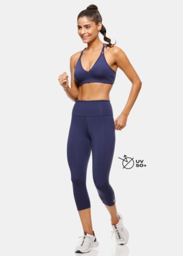 LEGGING CAPRI LISA AZUL MARINHO