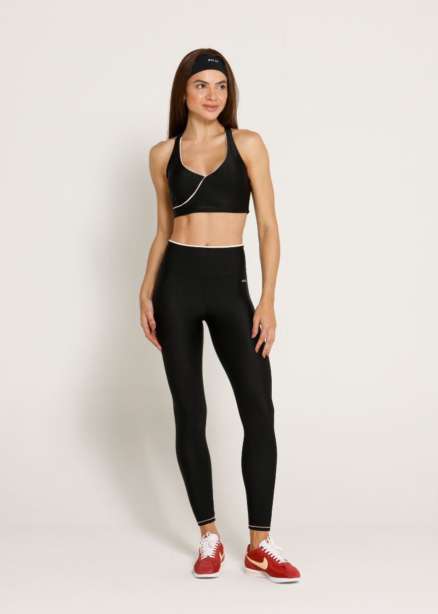 LEGGING CLASS TRL PRETO / OFF WHITE LEGGING CLASS TRL PRETO / OFF WHITE