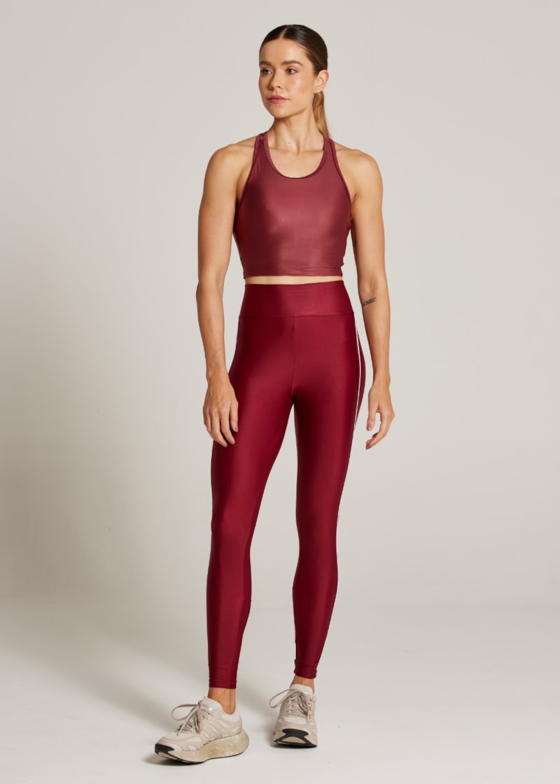 LEGGING COM BOLSO ATK VERMELHA