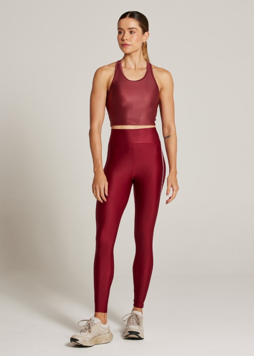 LEGGING COM BOLSO ATK VERMELHA