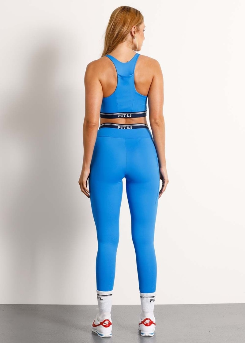 LEGGING COM BOLSO FAST AR AZUL