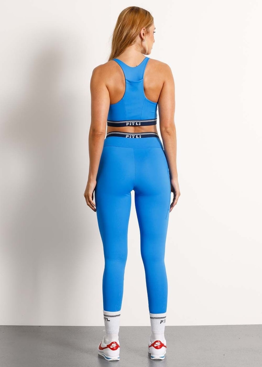 LEGGING COM BOLSO FAST AR AZUL