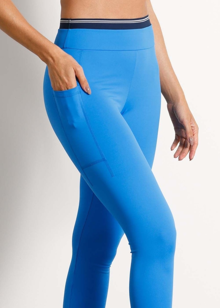 LEGGING COM BOLSO FAST AR AZUL