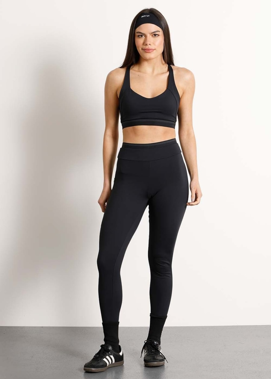 LEGGING COM BOLSO FAST AR PRETO