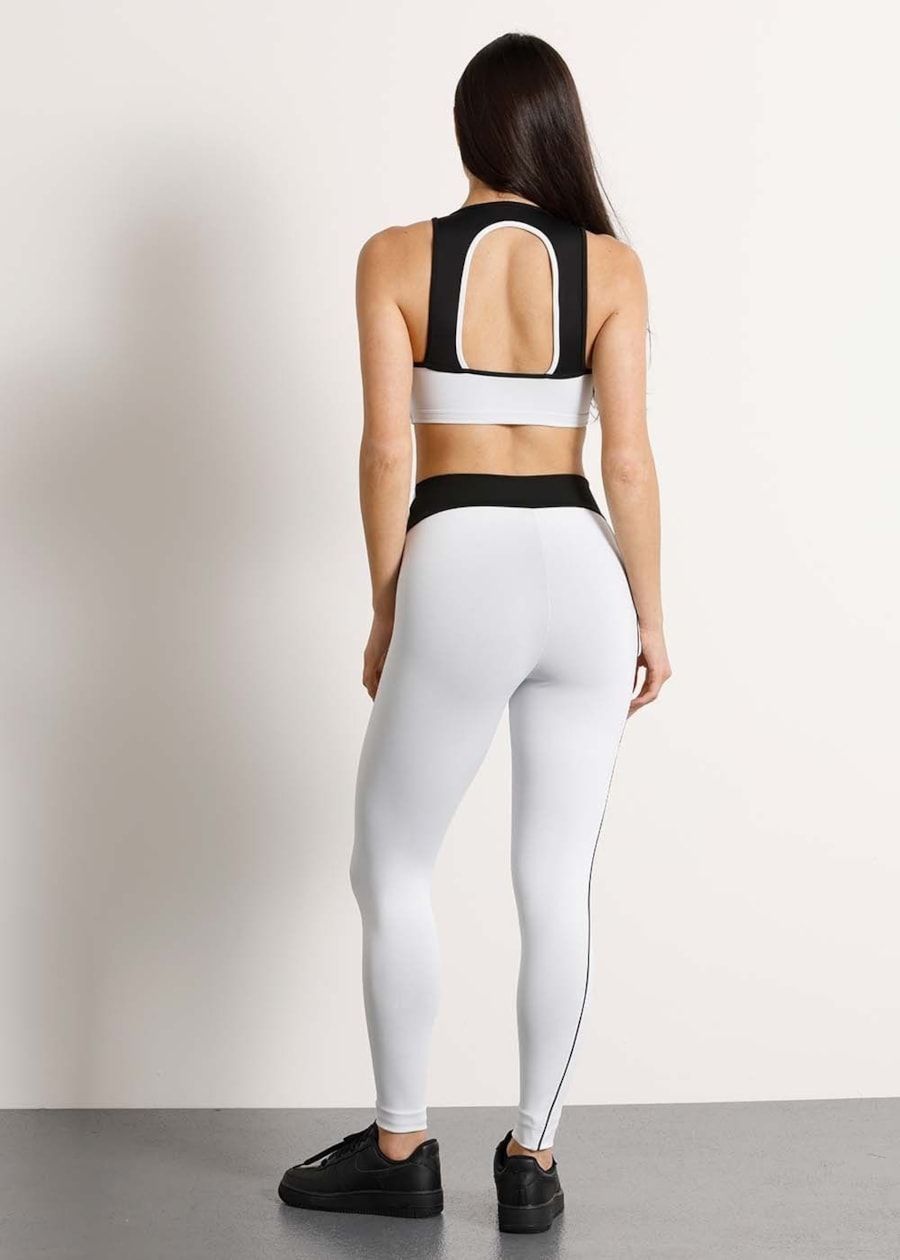 LEGGING COM BOLSO SYNERGY BL BRANCO