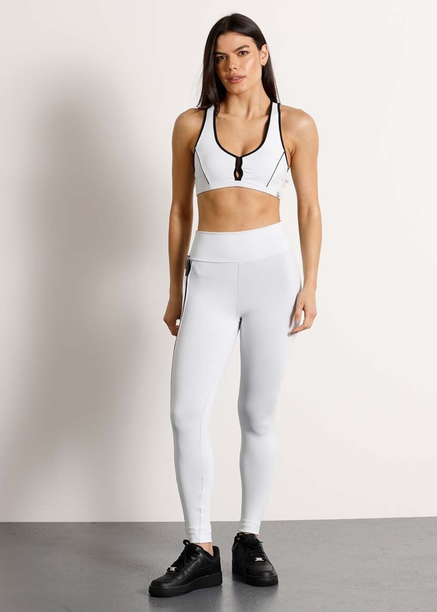 LEGGING COM BOLSO SYNERGY BL BRANCO