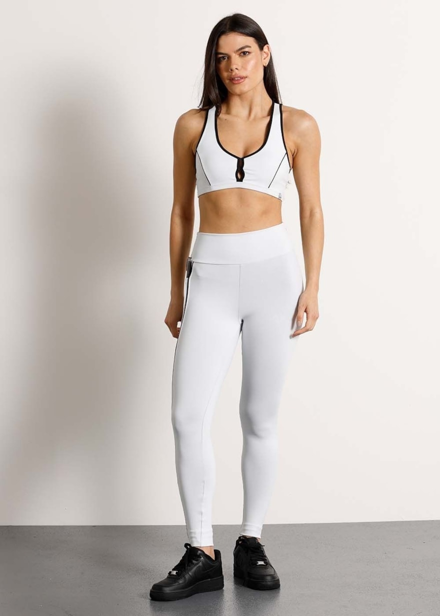LEGGING COM BOLSO SYNERGY BL BRANCO LEGGING COM BOLSO SYNERGY BL BRANCO