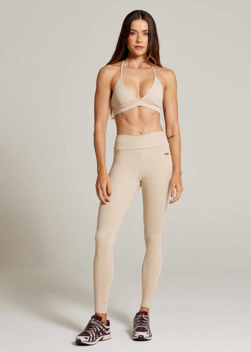 LEGGING COM ELÁSTICO SPORTY AR - AREIA LEGGING COM ELÁSTICO SPORTY AR - AREIA