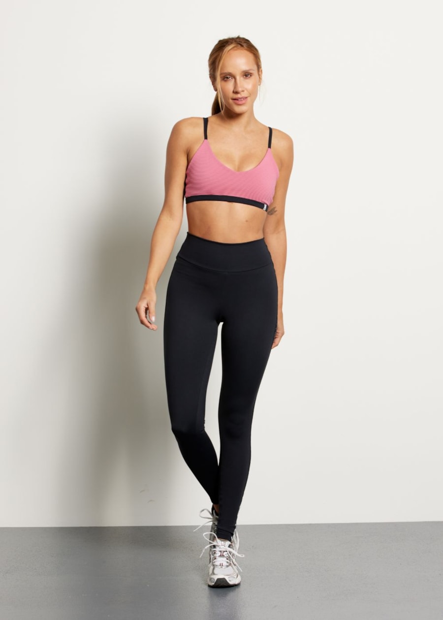 LEGGING COS ALTO AGILITY AR PRETO