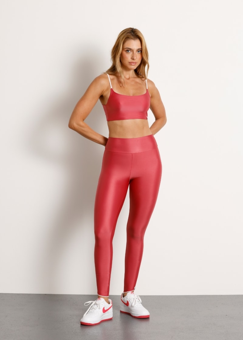 LEGGING CÓS ALTO HEAT ATK ROSA ESCURO