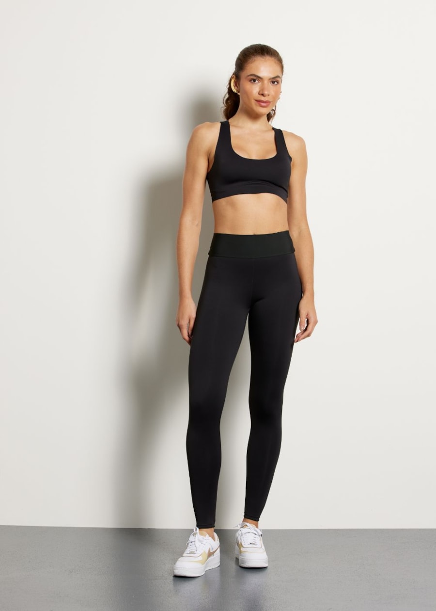 LEGGING CÓS ALTO SUPREME PRETO