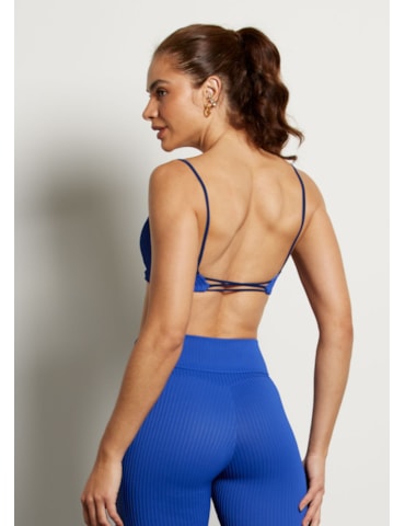 LEGGING CÓS ALTO YOUNG TX AZUL ÍNDIGO