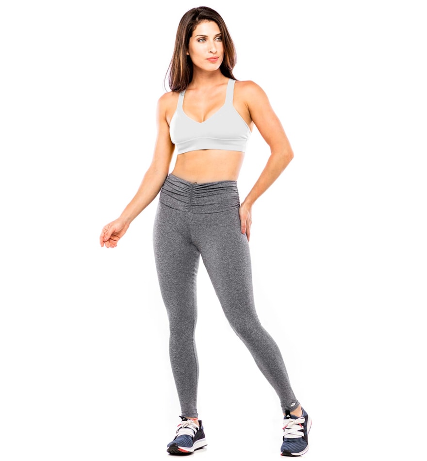 LEGGING DRAPPED MESCLA