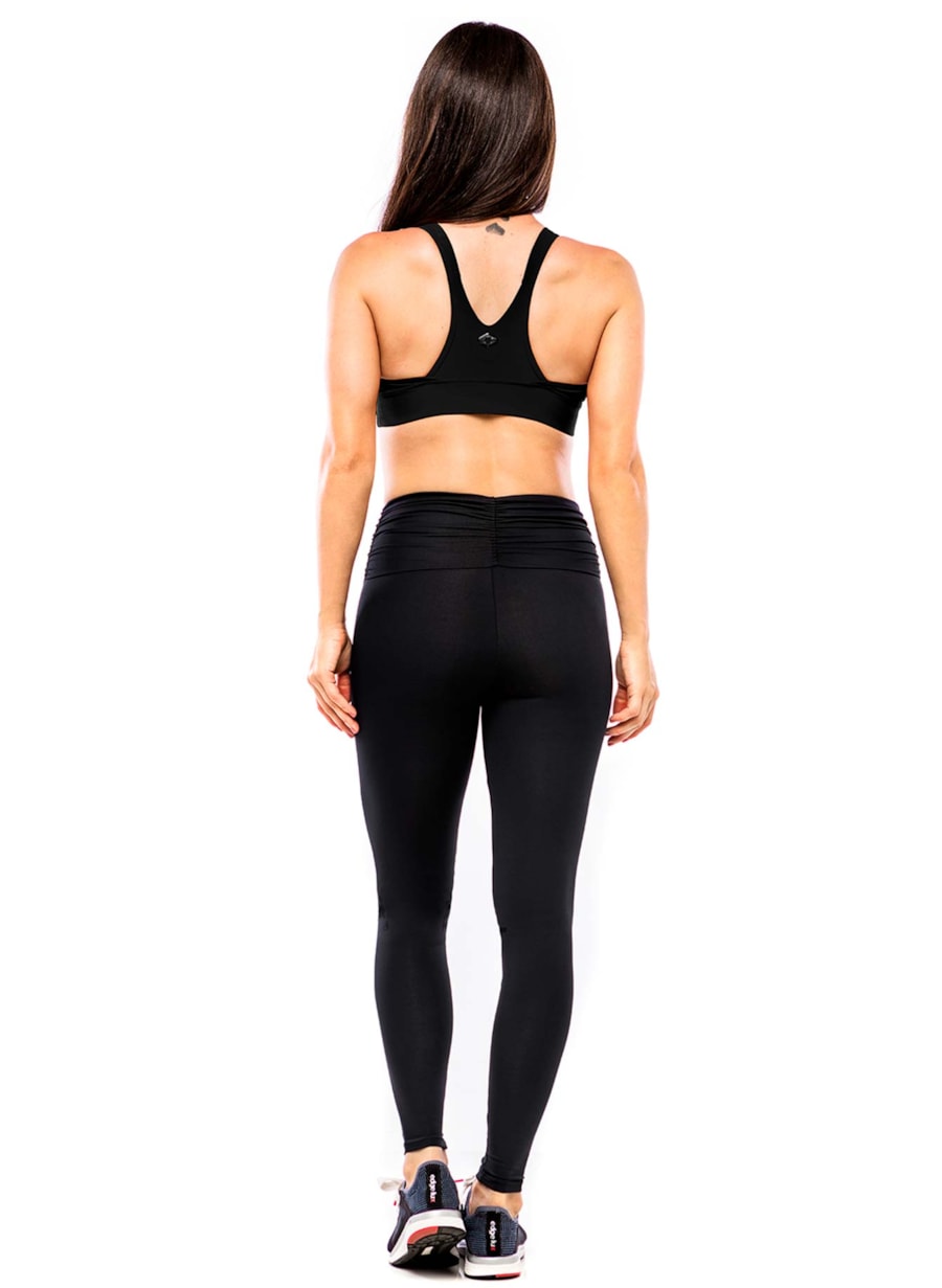 LEGGING DRAPPED PRETO