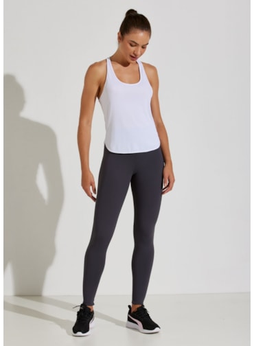 LEGGING EMANA CINTURA ALTA CINZA ESCURO