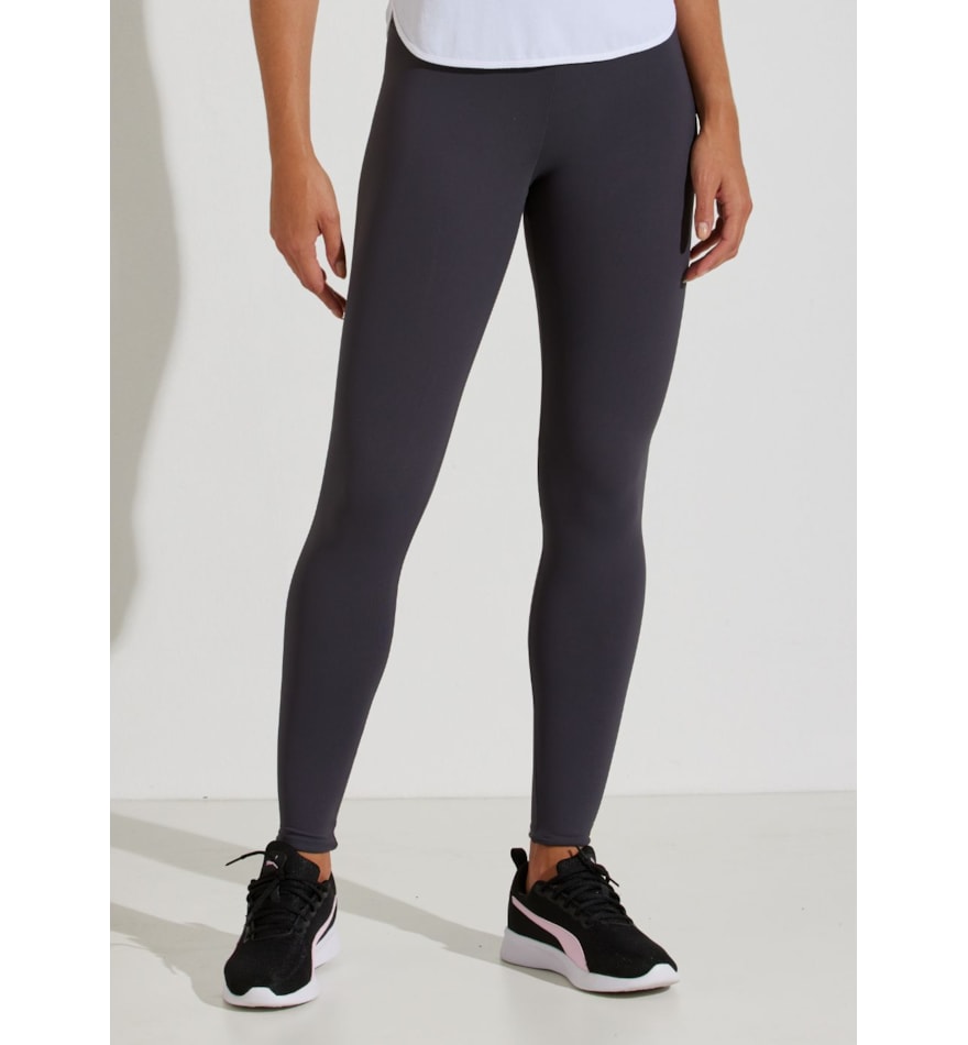 LEGGING EMANA CINTURA ALTA CINZA ESCURO