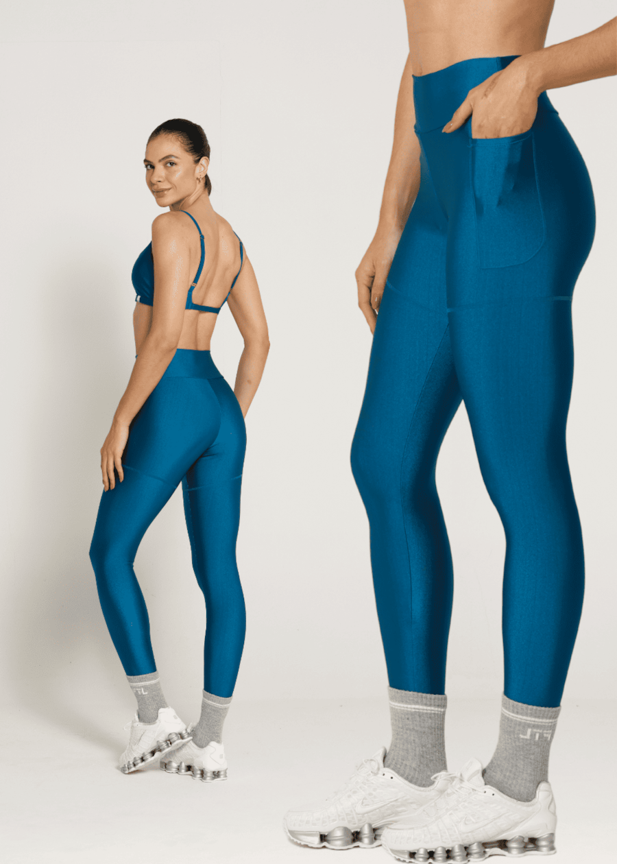 LEGGING FUN PL AZUL PETRÓLEO
